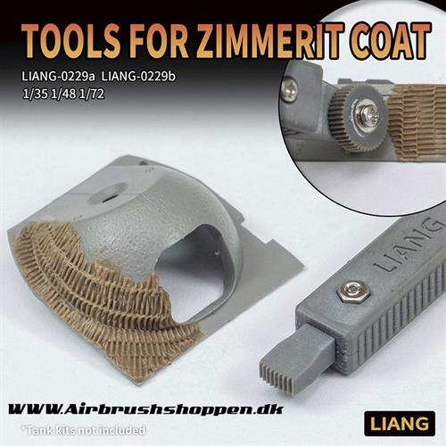 LIANG 0229A Tools for Zimmerit Coat -Basic (1/35 1/48 1/72)